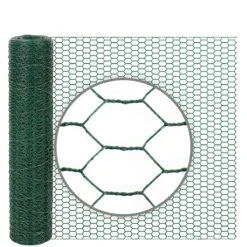 Optimal Ranchzaun Geschäft -Optimal Ranchzaun Geschäft 70600 voss farming sechseckgeflecht pvc gruen beschichtet 50cm 10m