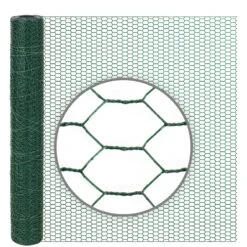 VOSS.farming Gartenzaun-SET: Sechseckgeflecht 10mx75cm, Grün + 8x Metall Zaunpfosten 14 VOSS.farming Gartenzaun-SET: Sechseckgeflecht 10mx75cm, Grün + 8x Metall Zaunpfosten -Optimal Ranchzaun Geschäft 70625 voss farming sechseckgeflecht pvc gruen beschichtet 75cm 10m