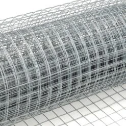 10m VOSS.farming Volierendraht, Drahtgitter, Höhe 100cm - 19x19x0,75mm, Verzinkt -Optimal Ranchzaun Geschäft 72200 volierendraht 10m 100cm verzinkt 4
