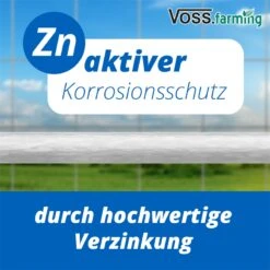 10m VOSS.farming Volierendraht, Drahtgitter, Höhe 100cm - 25,4x25,4x1,05mm, Verzinkt 17 10m VOSS.farming Volierendraht, Drahtgitter, Höhe 100cm - 25,4x25,4x1,05mm, Verzinkt -Optimal Ranchzaun Geschäft 72200 voss farming volierendraht aktiver korrosionsschutz