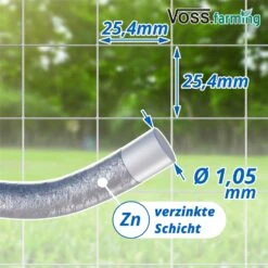 Optimal Ranchzaun Geschäft -Optimal Ranchzaun Geschäft 72200 voss farming volierendraht verzinkt 2