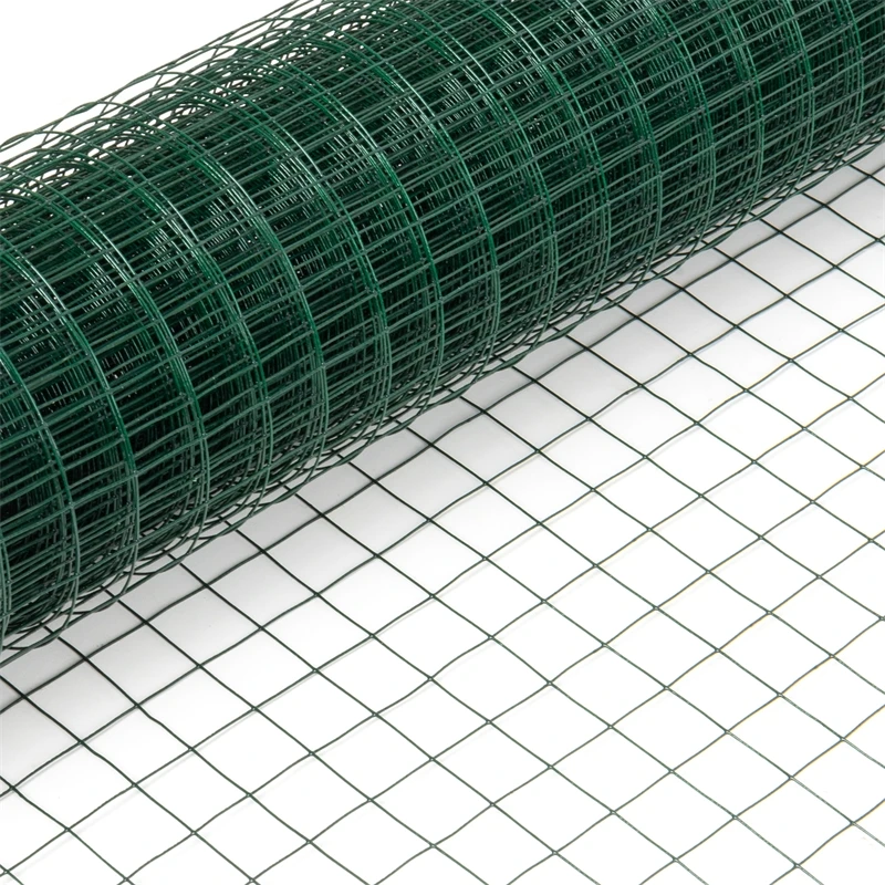 VOSS.farming Zaunset, Gartenzaun-SET: Volierendraht 10mx100cm, Grün + 8x Holzpfähle 9 VOSS.farming Zaunset, Gartenzaun-SET: Volierendraht 10mx100cm, Grün + 8x Holzpfähle – Bild 7