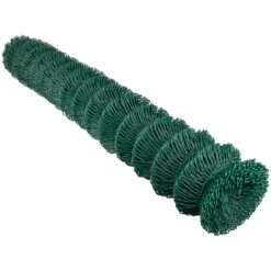 25m VOSS.farming Maschendraht, Höhe 150cm - 60x60x2,5mm, Grün -Optimal Ranchzaun Geschäft 75120 voss farming maschendrahtzaun gruen pvc beschichtet 25m 150cm