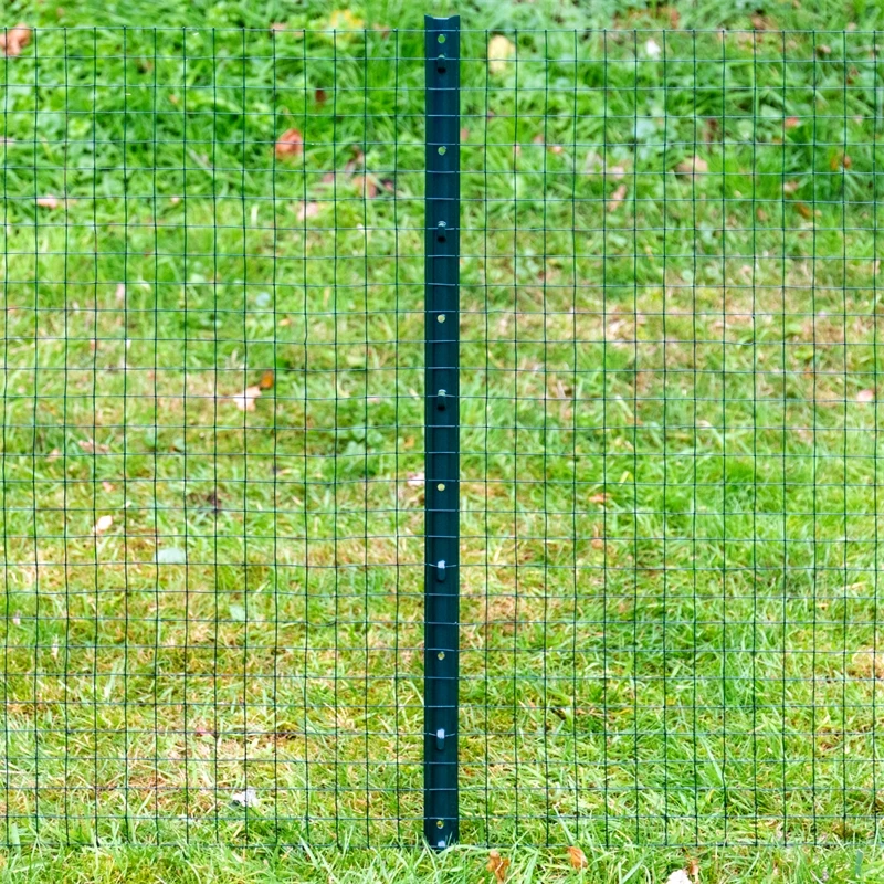 8x VOSS.farming U-Profil Metall-Pfähle 87cm, Zaunpfosten Für Drahtgeflechte Bis 60cm 12 8x VOSS.farming U-Profil Metall-Pfähle 87cm, Zaunpfosten Für Drahtgeflechte Bis 60cm – Bild 10