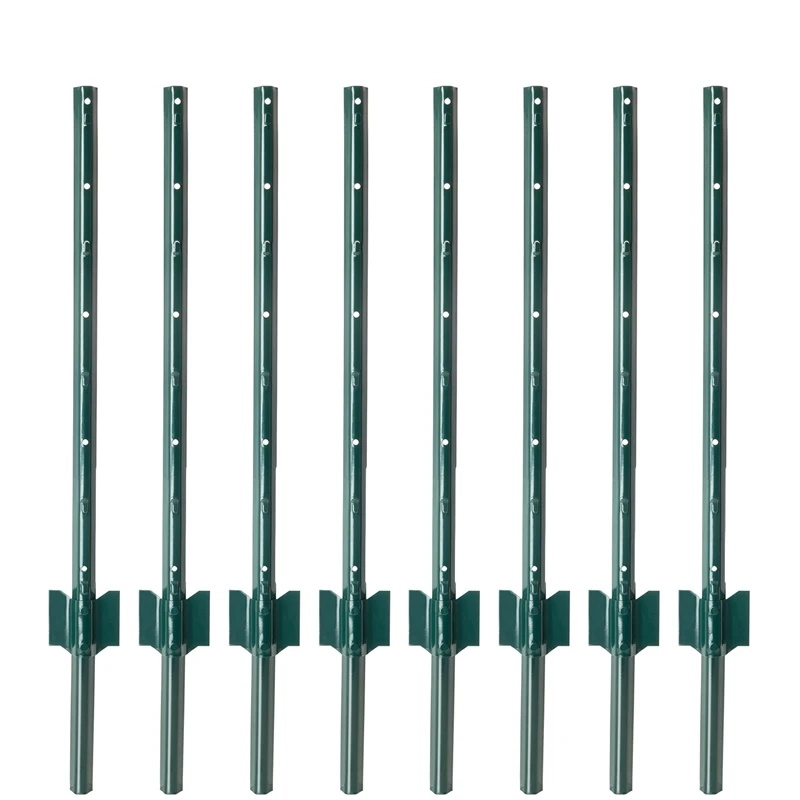 8x VOSS.farming U-Profil Metall-Pfähle 87cm, Zaunpfosten Für Drahtgeflechte Bis 60cm 22 8x VOSS.farming U-Profil Metall-Pfähle 87cm, Zaunpfosten Für Drahtgeflechte Bis 60cm – Bild 20