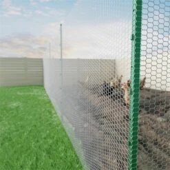 8x VOSS.farming U-Profil Metall-Pfähle 137cm, Zaunpfosten Für Drahtgeflechte Bis 106cm -Optimal Ranchzaun Geschäft 79904 6 voss farming u profilpfahl gefluegelzaun mit maschendraht