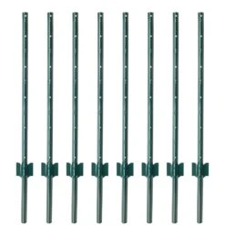 VOSS.farming Gartenzaun-SET: Sechseckgeflecht 10mx75cm + 8x Metall Zaunpfosten 22 VOSS.farming Gartenzaun-SET: Sechseckgeflecht 10mx75cm + 8x Metall Zaunpfosten -Optimal Ranchzaun Geschäft 79904 voss farming u profilpfahl metall pfosten 107cm gruen 2