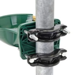 Rohrbefestigung Für Tränkebecken, Befestigungsbügel, 120mm -Optimal Ranchzaun Geschäft 80758 befestigung pferdetraenke am metallrohr