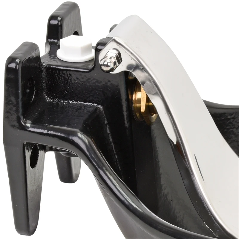 Tränkebecken Aus Guss Mit Edelstahlzunge, Selbsttränke Für Rinder Und Pferde, Schwarz 6 Tränkebecken Aus Guss Mit Edelstahlzunge, Selbsttränke Für Rinder Und Pferde, Schwarz – Bild 4