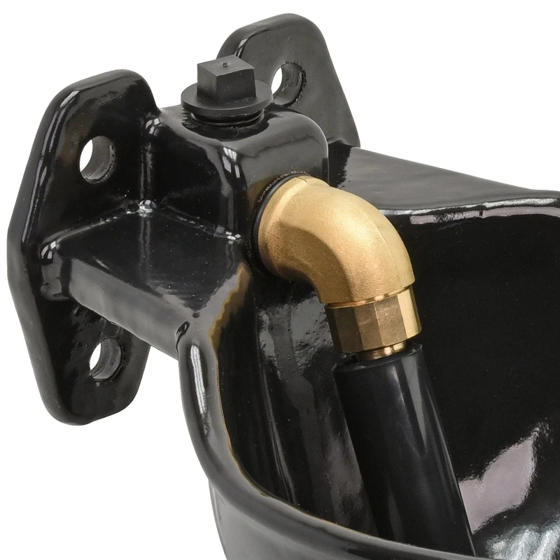 Tränkebecken G51, Emaillierte Gussschale Mit Rohrventil, Tränke Für Rinder Und Pferde 4 Tränkebecken G51, Emaillierte Gussschale Mit Rohrventil, Tränke Für Rinder Und Pferde – Bild 2