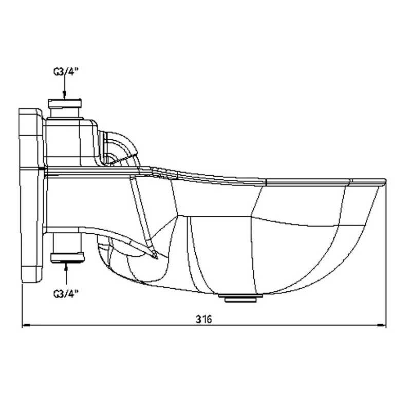 Tränkebecken K75 - Pferdetränke Mit Rohrventil, 1/2-Anschluss, Kunststoff 12 Tränkebecken K75 - Pferdetränke Mit Rohrventil, 1/2-Anschluss, Kunststoff – Bild 10