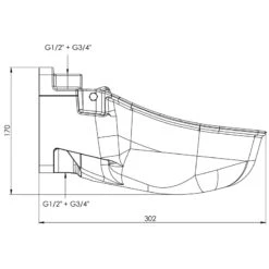 Kunststoff-Tränkebecken K50 Mit Druckzunge - Selbsttränke Für Pferde Und Rinder, Schwarz 22 Kunststoff-Tränkebecken K50 Mit Druckzunge - Selbsttränke Für Pferde Und Rinder, Schwarz -Optimal Ranchzaun Geschäft 81420 81421 Traenkebecken K50 Abmessungen 1 1