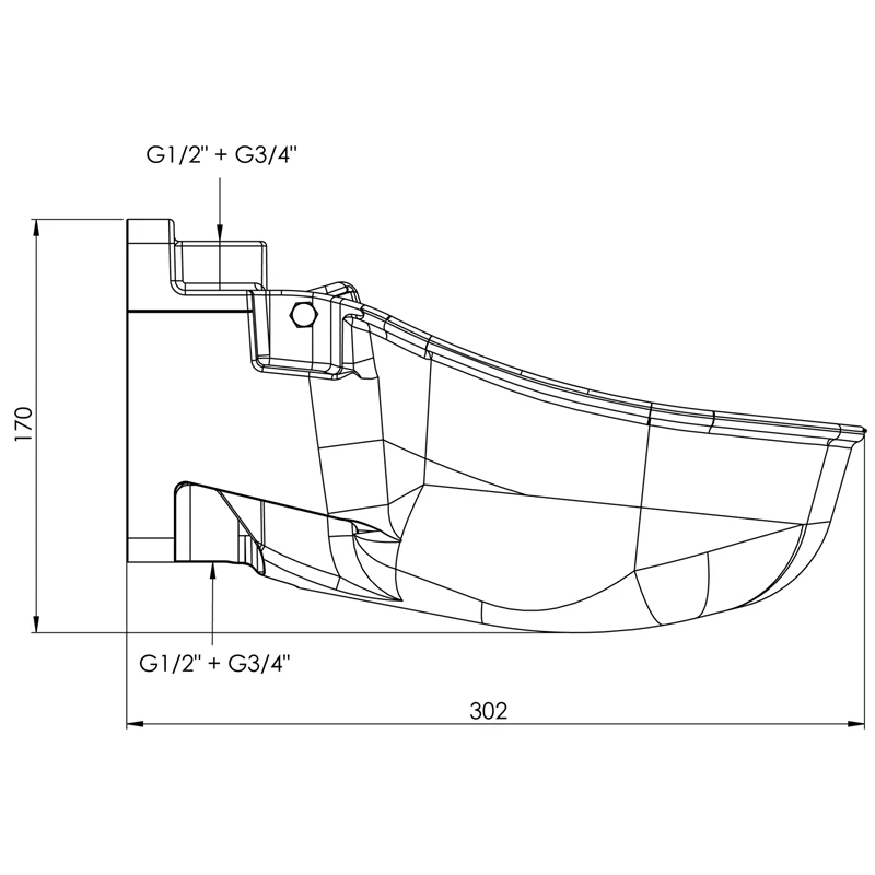 2x Tränkebecken K50 Aus Kunststoff Mit Druckzunge - Rindertränke, Pferdetränke, Schwarz 13 2x Tränkebecken K50 Aus Kunststoff Mit Druckzunge - Rindertränke, Pferdetränke, Schwarz – Bild 11