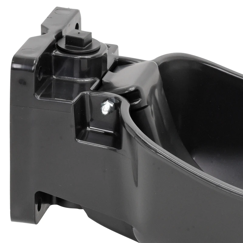 Kunststoff-Tränkebecken K50 Mit Druckzunge - Selbsttränke Für Pferde Und Rinder, Schwarz 6 Kunststoff-Tränkebecken K50 Mit Druckzunge - Selbsttränke Für Pferde Und Rinder, Schwarz – Bild 4