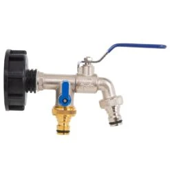 Anschlusshahn Für IBC-Container Mit 2 Schnellkupplungen, Separat Absperrbar 15 Anschlusshahn Für IBC-Container Mit 2 Schnellkupplungen, Separat Absperrbar -Optimal Ranchzaun Geschäft 81516 anschlusshahn ibc container mit schnellkupplung