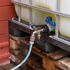 Anschlusshahn Für IBC-Container Mit 2 Schnellkupplungen, Separat Absperrbar 21 Anschlusshahn Für IBC-Container Mit 2 Schnellkupplungen, Separat Absperrbar -Optimal Ranchzaun Geschäft 81516 wasserhahn ibc mit zwei ausgaengen