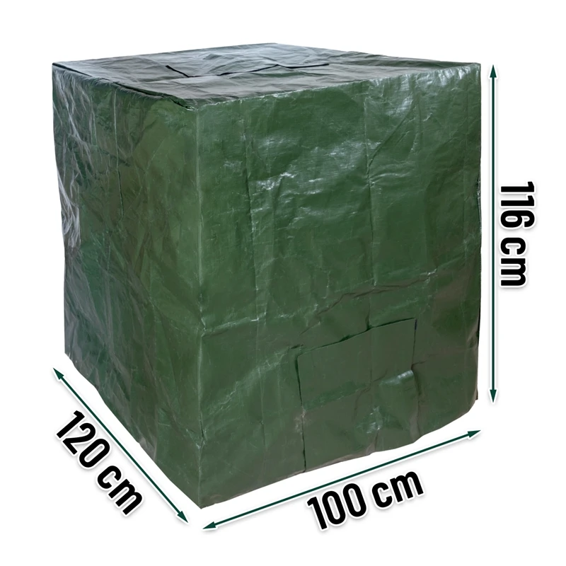 VOSS.garden IBC Tank-Abdeckung, IBC Cover 120x100x116cm, Abdeckung 1000 Liter IBC Tank 5 VOSS.garden IBC Tank-Abdeckung, IBC Cover 120x100x116cm, Abdeckung 1000 Liter IBC Tank – Bild 3