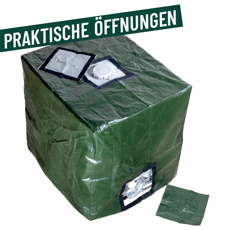 VOSS.garden IBC Tank-Abdeckung, IBC Cover 120x100x116cm, Abdeckung 1000 Liter IBC Tank 6 VOSS.garden IBC Tank-Abdeckung, IBC Cover 120x100x116cm, Abdeckung 1000 Liter IBC Tank – Bild 4