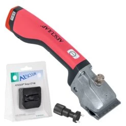 AESCULAP Akku-Pferdeschermaschine "Bonum", Rosa + GRATIS Justierhilfe