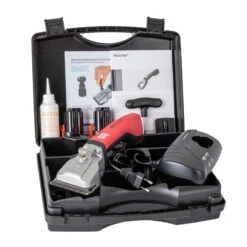 AESCULAP Pferdeschermaschine "Bonum", Rosa + 2x Akku + GRATIS Justierhilfe 16 AESCULAP Pferdeschermaschine "Bonum", Rosa + 2x Akku + GRATIS Justierhilfe -Optimal Ranchzaun Geschäft 85141 3 aesculap pferdeschermaschine mit stabilem koffer und zubehC3B6r zwei akkus