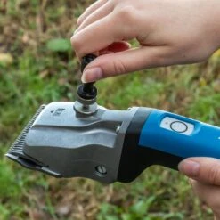 AESCULAP Pferdeschermaschine "Bonum", Blau + 2x Akku + GRATIS Justierhilfe 25 AESCULAP Pferdeschermaschine "Bonum", Blau + 2x Akku + GRATIS Justierhilfe -Optimal Ranchzaun Geschäft 85143 11 aesculap schermaschine fuer pferde mit drehmomentschlC3BCssel torqui