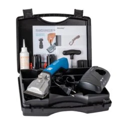 AESCULAP Pferdeschermaschine "Bonum", Blau + 2x Akku + GRATIS Justierhilfe 16 AESCULAP Pferdeschermaschine "Bonum", Blau + 2x Akku + GRATIS Justierhilfe -Optimal Ranchzaun Geschäft 85143 3 aesculap pferdeschermaschine mit stabilem koffer und zubehC3B6r zwei akkus