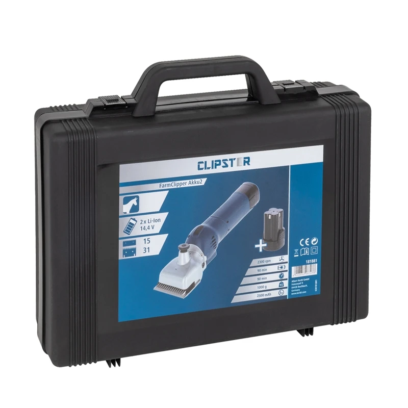 Kerbl Pferdeschermaschine "FarmClipper Akku2" Inkl. 2x Akkus 15 Kerbl Pferdeschermaschine "FarmClipper Akku2" Inkl. 2x Akkus – Bild 13