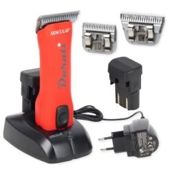 Aesculap "Durati" Schermaschine Mit Akku Für Pferd & Pony, 2 Scherköpfe