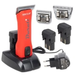 Aesculap "Durati" Schermaschine Mit 2x Akku, Pferd & Pony, 2 Scherköpfe