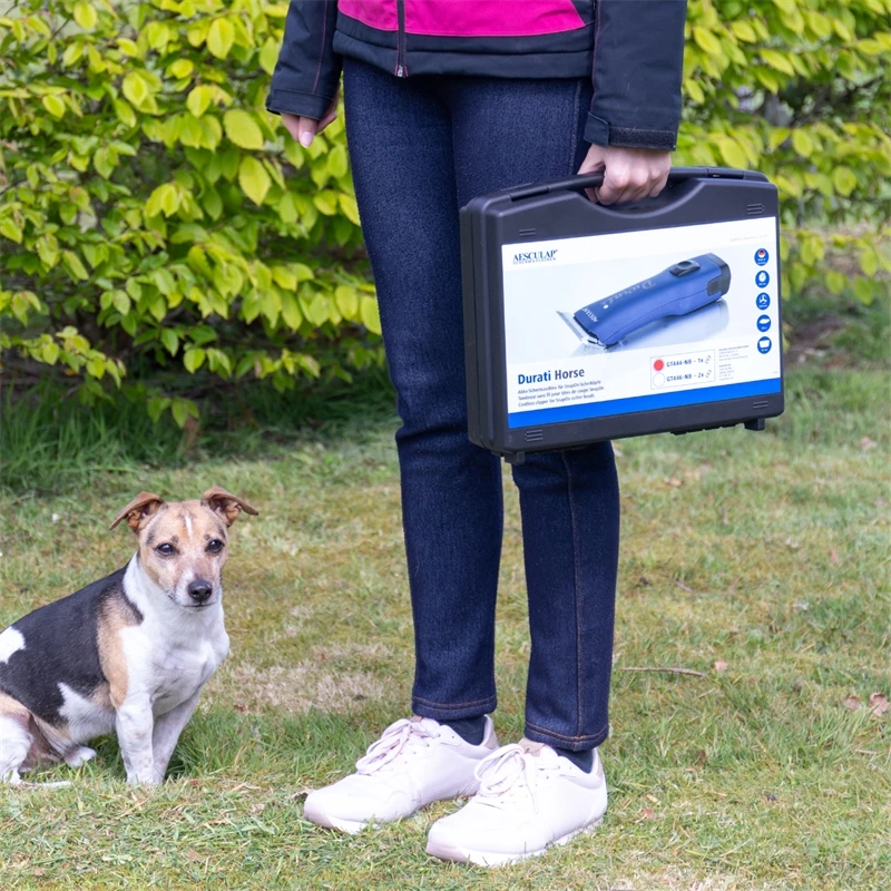 Aesculap "Durati Horse" Akkuschermaschine Für Pferd & Pony 13 Aesculap "Durati Horse" Akkuschermaschine Für Pferd & Pony – Bild 11