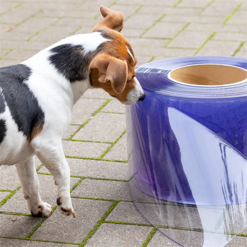 25m Streifenvorhang PVC, 20cm X 2mm, Premium Bis -20°C, Lamellenvorhang Transparent 6 25m Streifenvorhang PVC, 20cm X 2mm, Premium Bis -20°C, Lamellenvorhang Transparent – Bild 4