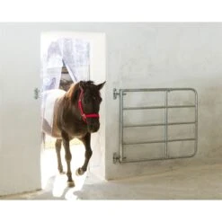 Hakenleiste 100cm, Edelstahl, Einhängen Von PVC-Streifenvorhängen 9 Hakenleiste 100cm, Edelstahl, Einhängen Von PVC-Streifenvorhängen -Optimal Ranchzaun Geschäft 86110 PVC Vorhang Pferd