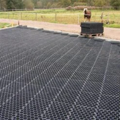 5x VOSS.farming Paddockplatten - 1m² Rasengitter, Paddockgitter, 50x40x4cm 38 5x VOSS.farming Paddockplatten - 1m² Rasengitter, Paddockgitter, 50x40x4cm -Optimal Ranchzaun Geschäft 87010 voss farming paddockplatte reitplatzbau