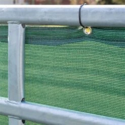 VOSS.farming Windschutznetz 11,30 X 1,2m, Für Weidepanels, Grün -Optimal Ranchzaun Geschäft 88005 06 07 08 windschutznetz mit oesen praxis 3 2