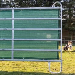 VOSS.farming Windschutznetz 11,30 X 1,2m, Für Weidepanels, Grün -Optimal Ranchzaun Geschäft 88005 06 07 08 windschutznetz mit oesen praxis 4 2