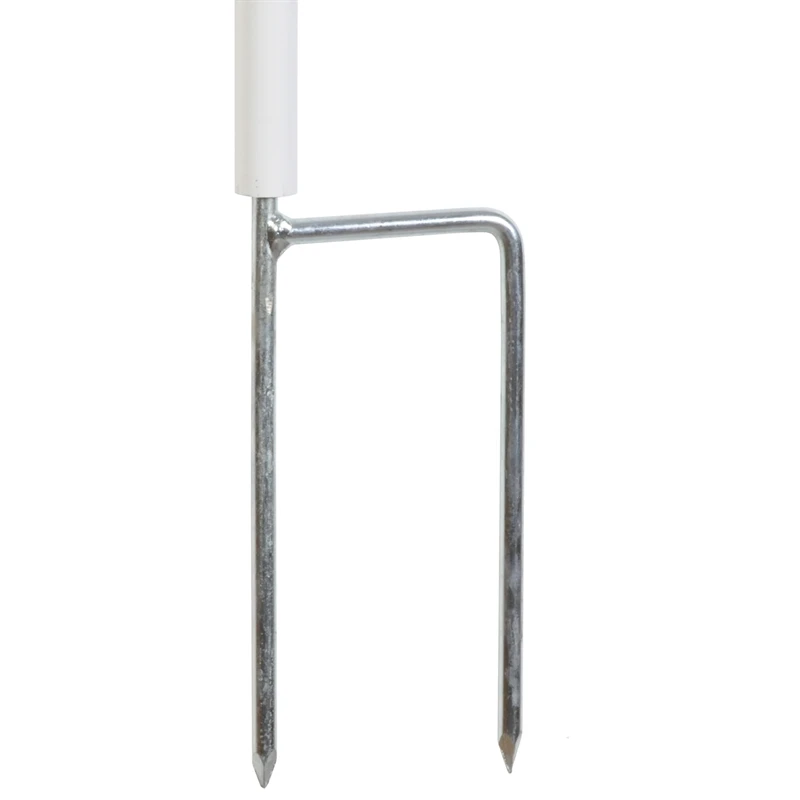 10x Kunststoffpfähle, 146 Cm X Ø19 Mm, Rund, 2 Spitzen 4 10x Kunststoffpfähle, 146 Cm X Ø19 Mm, Rund, 2 Spitzen – Bild 2