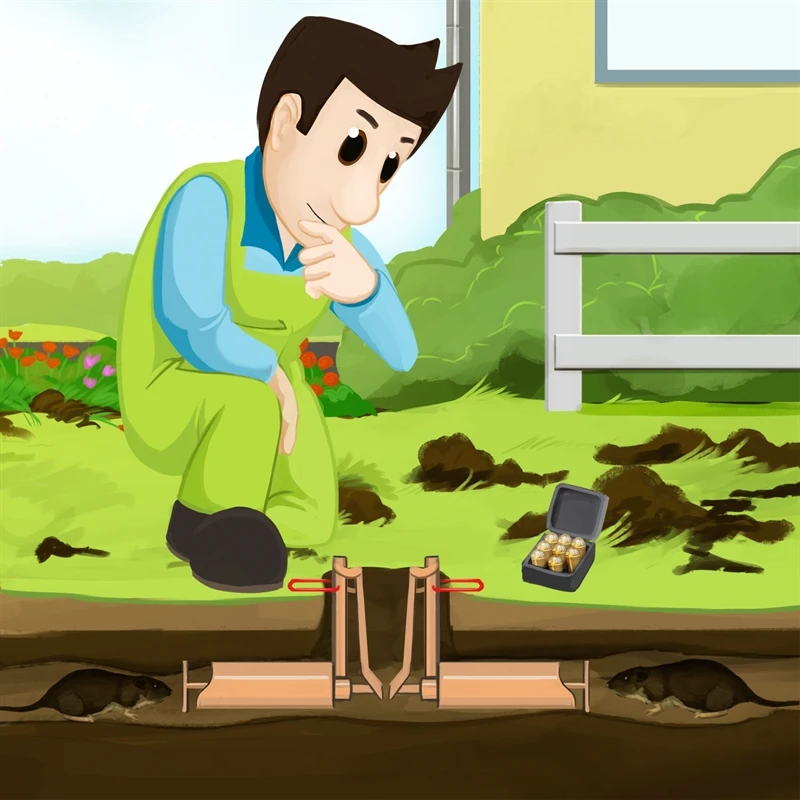 2x VOSS.garden Wühlmausschussgerät + 50 Kartuschen + Lockmittel + Öl 4 2x VOSS.garden Wühlmausschussgerät + 50 Kartuschen + Lockmittel + Öl – Bild 2