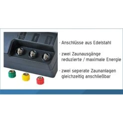 VOSS.farming "NVi 15.000" - 230V Weidezaungerät, Extrem Stark, DIGITAL -Optimal Ranchzaun Geschäft ausgaenge 1
