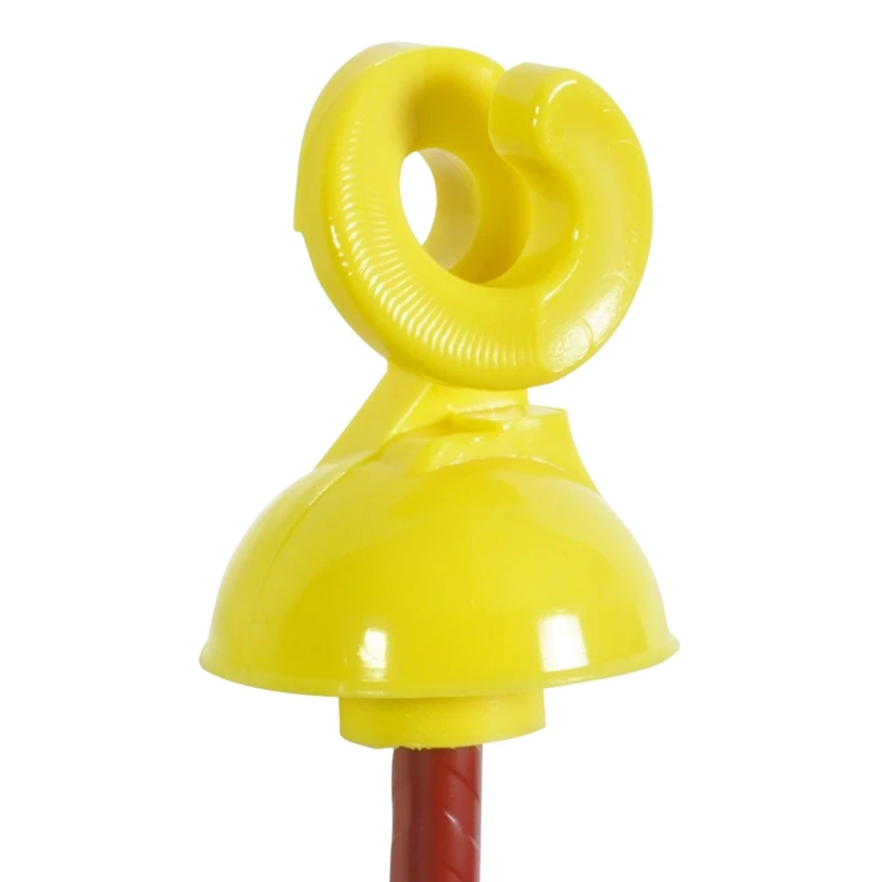 25x VOSS.farming Weidezaunpfahl 105 Cm, Rund, 7 Mm, Gelber Isolator 6 25x VOSS.farming Weidezaunpfahl 105 Cm, Rund, 7 Mm, Gelber Isolator – Bild 4