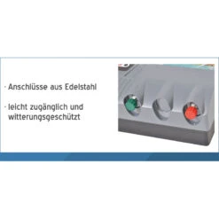 VOSS.farming "SIRUS 8" - 12V Weidezaungerät 8 VOSS.farming "SIRUS 8" - 12V Weidezaungerät -Optimal Ranchzaun Geschäft grau 2ausgaenge 1