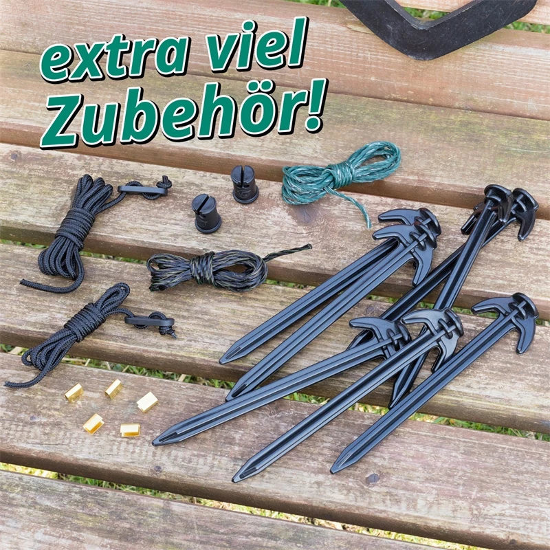 VOSS.farming FarmNET 50m Hühnerzaun, Geflügelnetz, 112cm, 16 Pfähle, 2 Spitzen, Grün 15 VOSS.farming FarmNET 50m Hühnerzaun, Geflügelnetz, 112cm, 16 Pfähle, 2 Spitzen, Grün – Bild 13