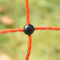 VOSS.farming FarmNET 50m Schafnetz, Schafzaun, Elektronetz, 90cm, 14 Pfähle, 1 Spitze, Orange 16 VOSS.farming FarmNET 50m Schafnetz, Schafzaun, Elektronetz, 90cm, 14 Pfähle, 1 Spitze, Orange -Optimal Ranchzaun Geschäft voss farming farmnet net knotenpunkt schweisspunkt 2