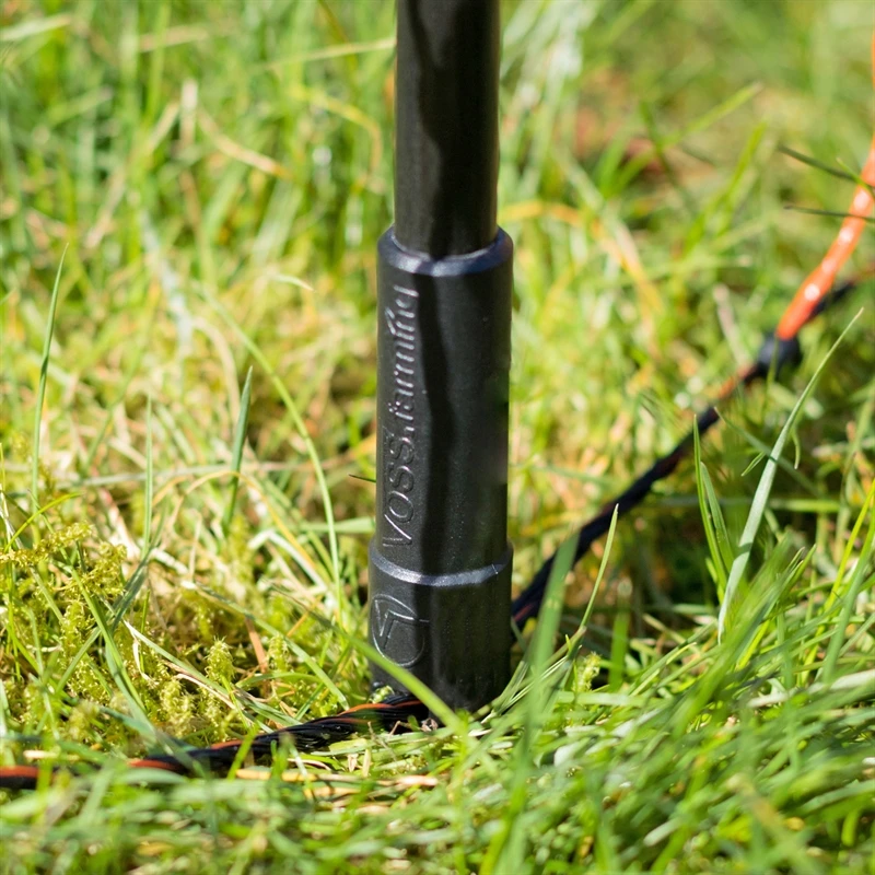 VOSS.farming FarmNET 50m Schafnetz, Schafzaun, Elektronetz, 90cm, 14 Pfähle, 1 Spitze, Orange 7 VOSS.farming FarmNET 50m Schafnetz, Schafzaun, Elektronetz, 90cm, 14 Pfähle, 1 Spitze, Orange – Bild 5