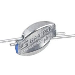 Gripple-SPARSET: 1x Spannzange + 50x Drahtverbinder "medium", Ø 2,00-3,25mm 24 Gripple-SPARSET: 1x Spannzange + 50x Drahtverbinder "medium", Ø 2,00-3,25mm -Optimal Ranchzaun Geschäft voss farming gripple verbinder praxisbild 3