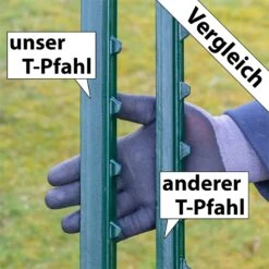 10x VOSS.farming Metallpfahl T-Pfosten Festzaunsystem 152cm -Optimal Ranchzaun Geschäft voss farming t pfosten tpost vergleich 6