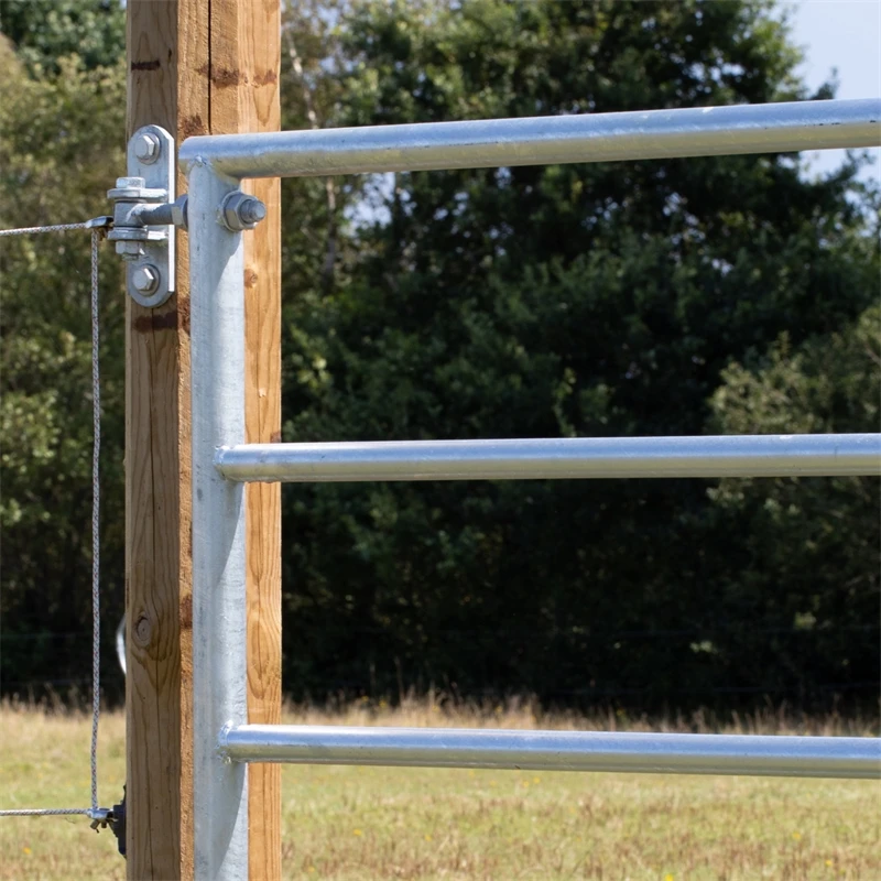 VOSS.farming Weidetor Weidezauntor, Verzinkt, Verstellbar 405 - 500 Cm, 110 Cm Hoch 22 VOSS.farming Weidetor Weidezauntor, Verzinkt, Verstellbar 405 - 500 Cm, 110 Cm Hoch – Bild 20