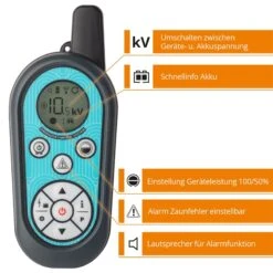 VOSS.farming "impuls Duo DV120 RF" Weidezaungerät Mit Fernbedienung, Starkes 12V-230V Gerät 22 VOSS.farming "impuls Duo DV120 RF" Weidezaungerät Mit Fernbedienung, Starkes 12V-230V Gerät -Optimal Ranchzaun Geschäft voss farming weidezaungeraet mit fernbedienung 3