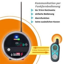 VOSS.farming "impuls Duo DV160 RF" Weidezaungerät Mit Fernbedienung, Extrem Starkes 12V-230V Gerät 15 VOSS.farming "impuls Duo DV160 RF" Weidezaungerät Mit Fernbedienung, Extrem Starkes 12V-230V Gerät -Optimal Ranchzaun Geschäft voss.farming weidezaungeraete impuls duo rf 2 wege kommunikation